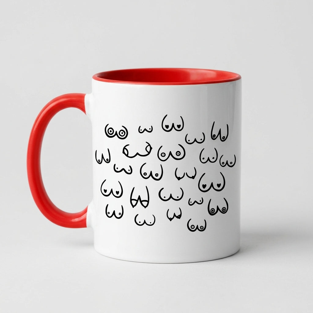 Funny Boobs Mug